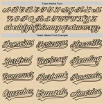 Maglia da baseball History Jersey nera autentica City 3D con motivo personalizzato, crema e nero, mese del design Maglia da baseball History Jersey nera autentica City 3D con motivo personalizzato, crema e nero, mese del design