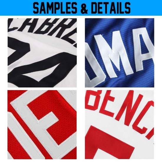Maglia da baseball personalizzata Royal, bianca, a righe bianche e rosse, autentica Maglia da baseball personalizzata Royal, bianca, a righe bianche e rosse, autentica