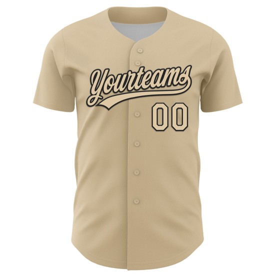 Maglia da baseball History Jersey nera autentica City 3D con motivo personalizzato, crema e nero, mese del design Maglia da baseball History Jersey nera autentica City 3D con motivo personalizzato, crema e nero, mese del design