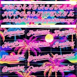 Maglia da baseball Hawaii 3D con motivo a palme rosa e bianche, motivo autentica spiaggia nera personalizzata Maglia da baseball Hawaii 3D con motivo a palme rosa e bianche, motivo autentica spiaggia nera personalizzata