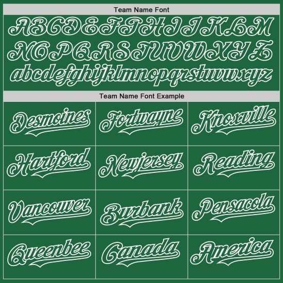 Maglia da baseball bianca autentica retrò Kelly Custom Green Maglia da baseball bianca autentica retrò Kelly Custom Green