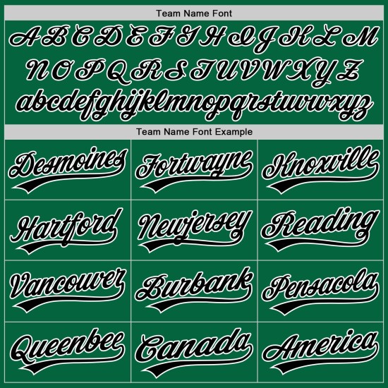 Maglia da baseball personalizzata Green Kelly, bianca, autentica, a righe nere Maglia da baseball personalizzata Green Kelly, bianca, autentica, a righe nere