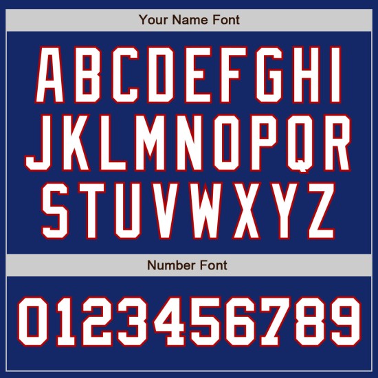 Maglia da baseball personalizzata Royal, due colori, bianco e rosso, autentica Maglia da baseball personalizzata Royal, due colori, bianco e rosso, autentica