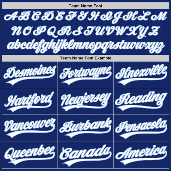 Maglia da baseball autentica Royal Pinstripe blu bianca bianca-chiara personalizzata Maglia da baseball autentica Royal Pinstripe blu bianca bianca-chiara personalizzata