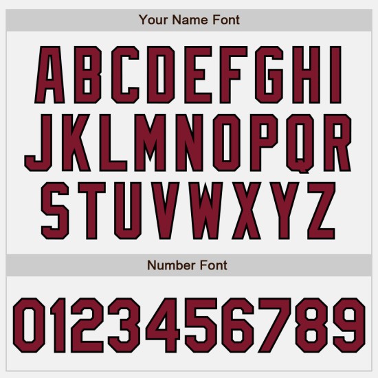 Maglia da baseball personalizzata Crimson-Nero Crimson White Pinstripe Autentica Maglia da baseball personalizzata Crimson-Nero Crimson White Pinstripe Autentica