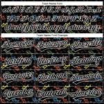 Maglia da baseball personalizzata con motivo 3D di pesce bianco e nero autentico di animali Maglia da baseball personalizzata con motivo 3D di pesce bianco e nero autentico di animali